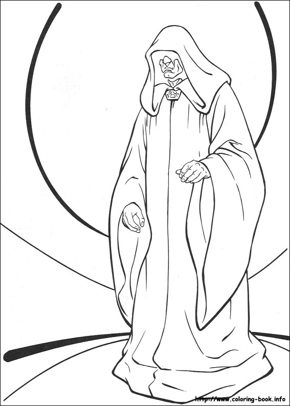 Star Wars coloring picture